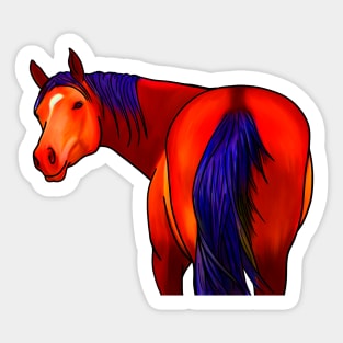 Bright Horse Sticker